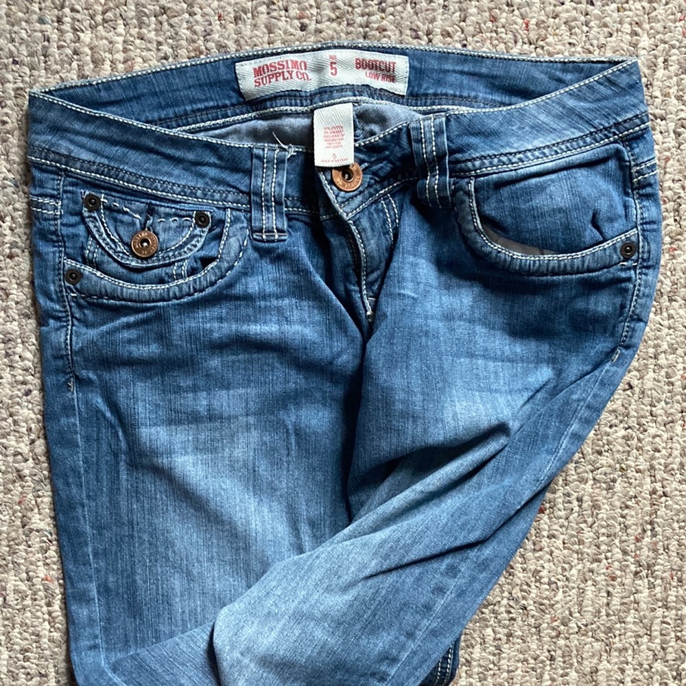 Mossimo Supply Co. Vintage Bell Bottom Soft & Comfy Lounge Jeans